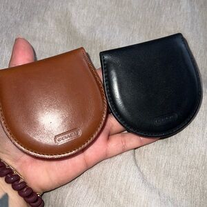 Vintage Coach international Coin case 4849